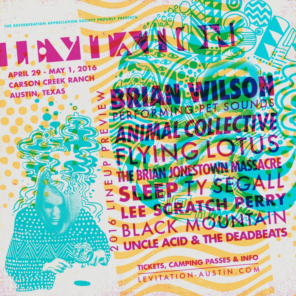 LEVITATION : 2016 LINEUP PREVIEW, TICKETS ON SALE