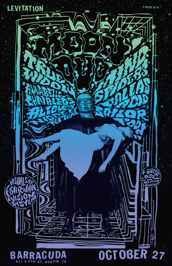 AUSTIN : Oct 27 – Moon Duo, True Widow, Mind Spiders & more - LEVITATION