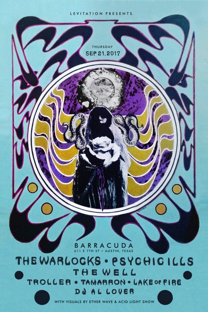 AUSTIN : Sept 21 – The Warlocks, Psychic Ills & more - LEVITATION