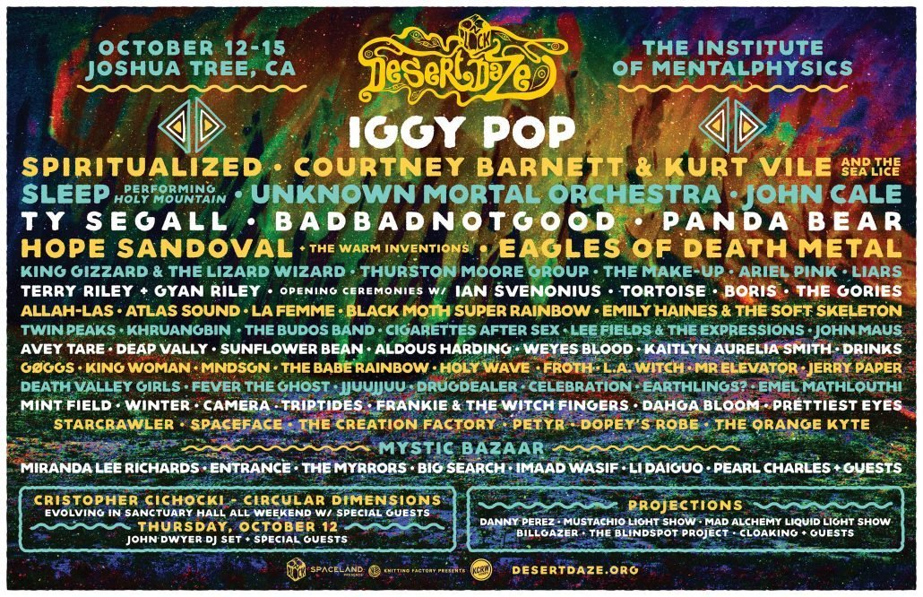 Desert Daze New Lineup Additions - LEVITATION