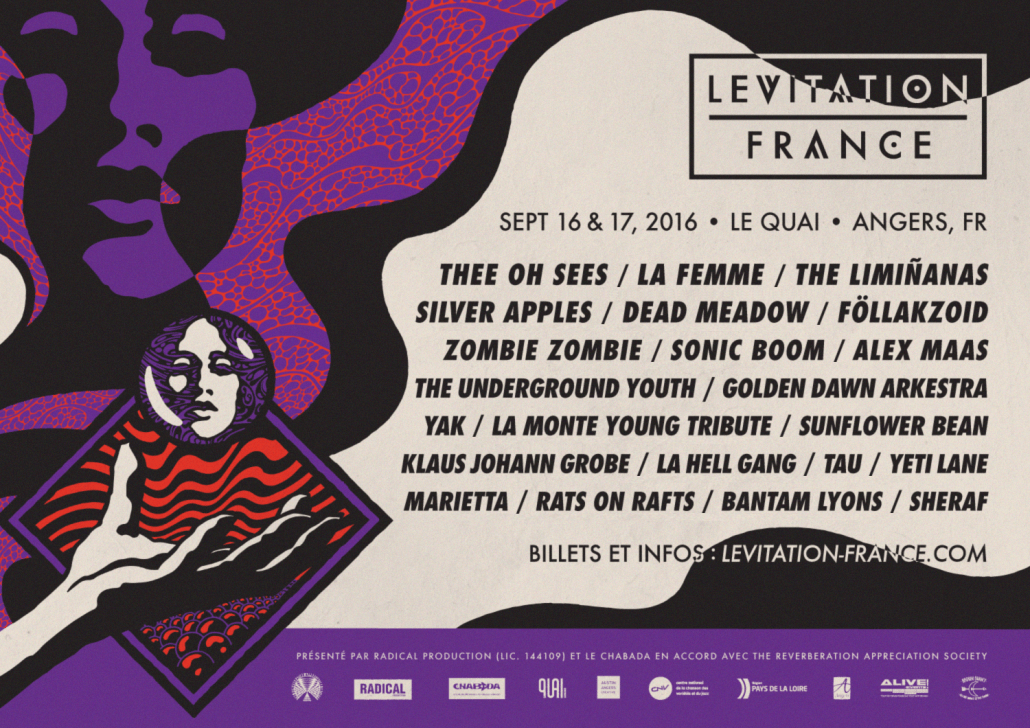 FRANCE 2016 – NEW LINEUP ADDITIONS + SINGLE DAY TICKETS - LEVITATION