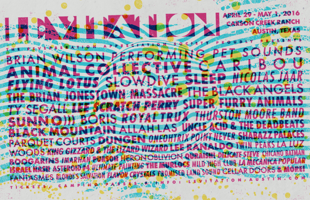 LEVITATION : 2016 LINEUP, TICKETS ON SALE - LEVITATION