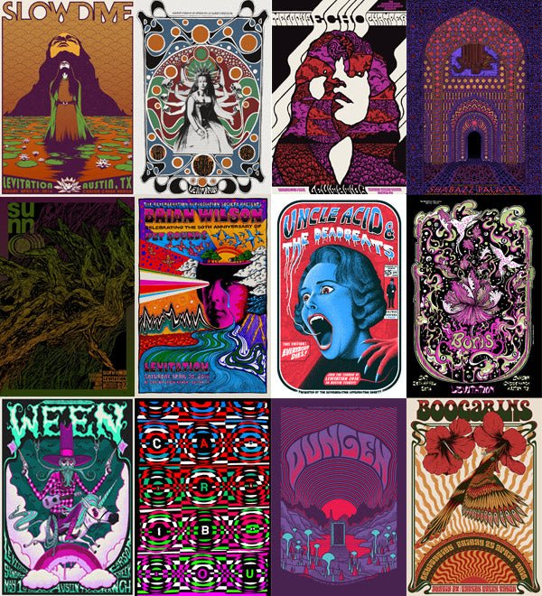 LEVITATION 2016 Poster Series - LEVITATION