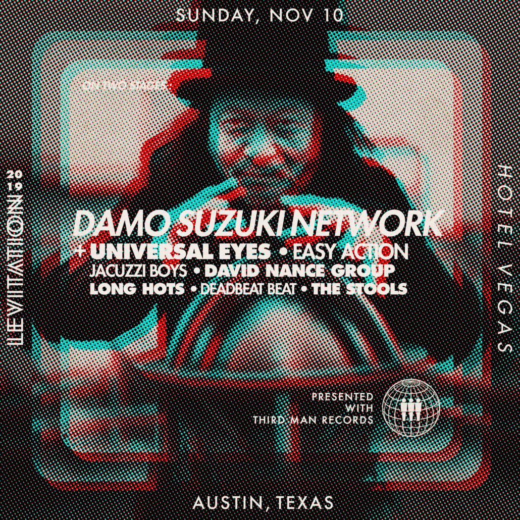 LEVITATION 2019 – Third Man Records presents Damo Suzuki Network + plus more - LEVITATION