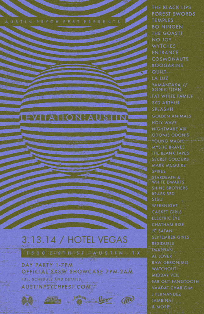 LEVITATION AUSTIN – LINEUP ANNOUNCED! - LEVITATION