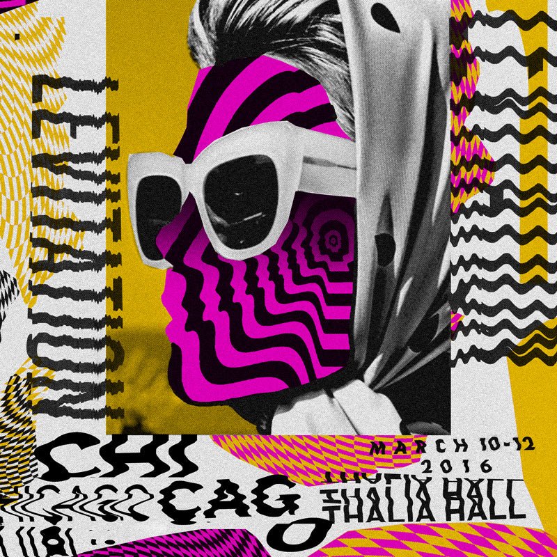 LEVITATION CHICAGO poster set + mixtape - LEVITATION