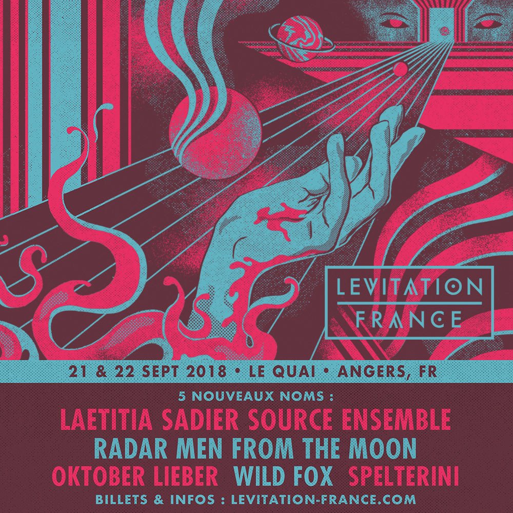 LEVITATION FRANCE 2018 – 5 new additions - LEVITATION