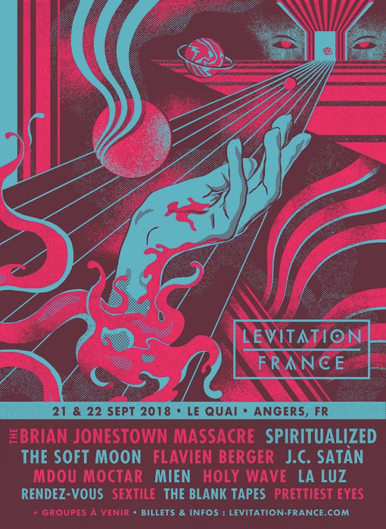 New lineup confirmations for LEVITATION FRANCE 2018! - LEVITATION