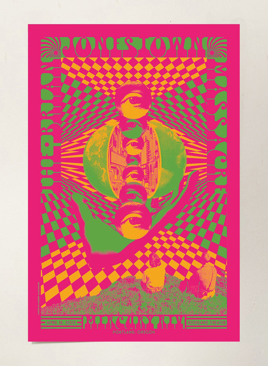 BJM - April 18 poster by Andrew McGranahan – LEVITATION