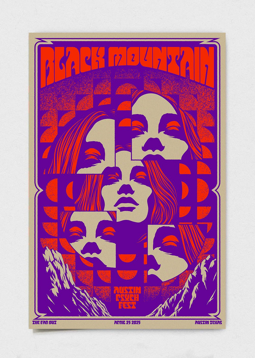 Black Mountain Poster by Simon Berndt | LEVITATION