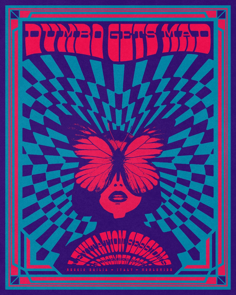 Dumbo Gets Mad - SIGNED POSTER - LEVITATION