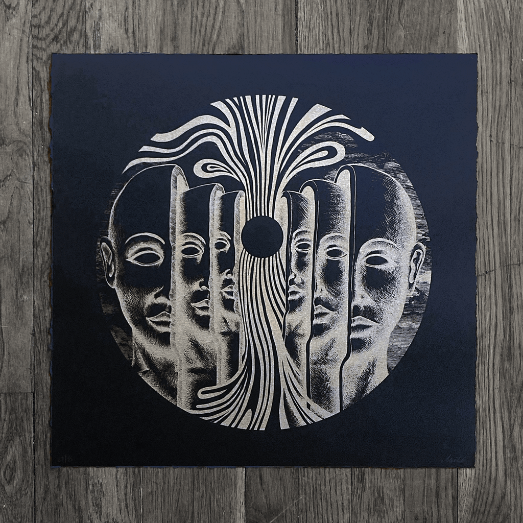 Faces Print by Mishka Westell - LEVITATION