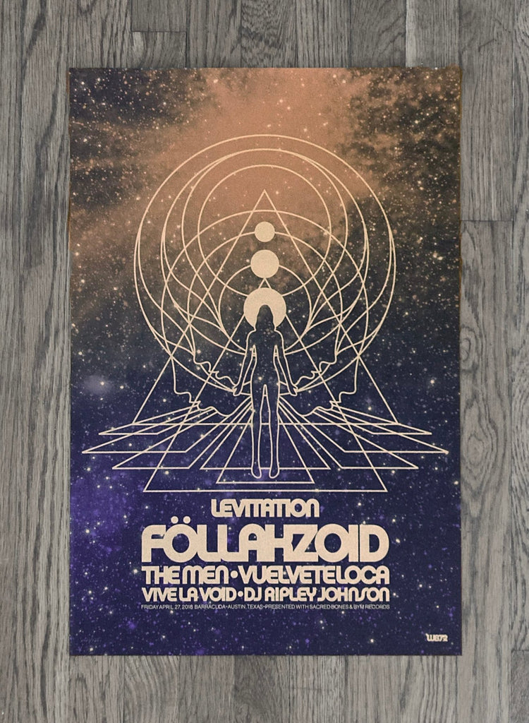 FÖLLAKZOID Poster by Weird Beard 72 - LEVITATION
