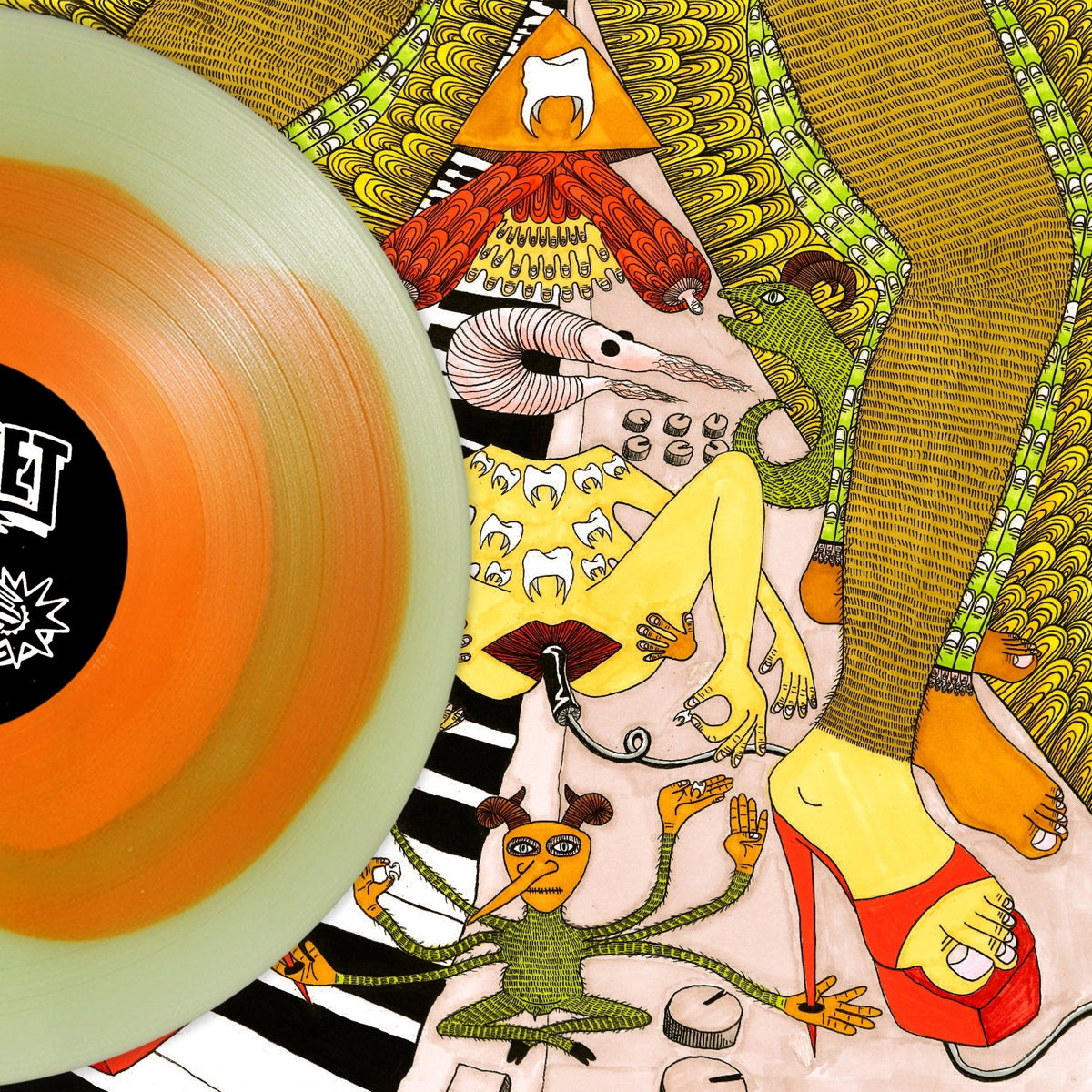 GOAT Goat＜Colored Vinyl＞　レコード GOAT - GOAT – Fuzz Club
