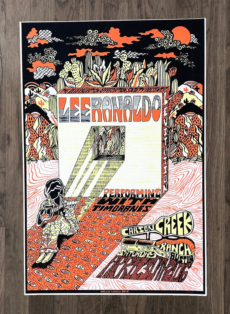 Lee Ranaldo Poster by Mollie Tuggle - LEVITATION