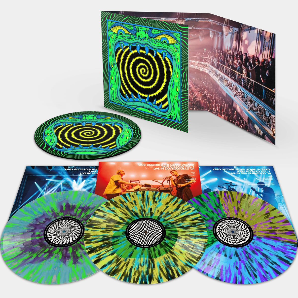 Rave Gizzard - Live in San Francisco '24 (3LP Triple Gatefold