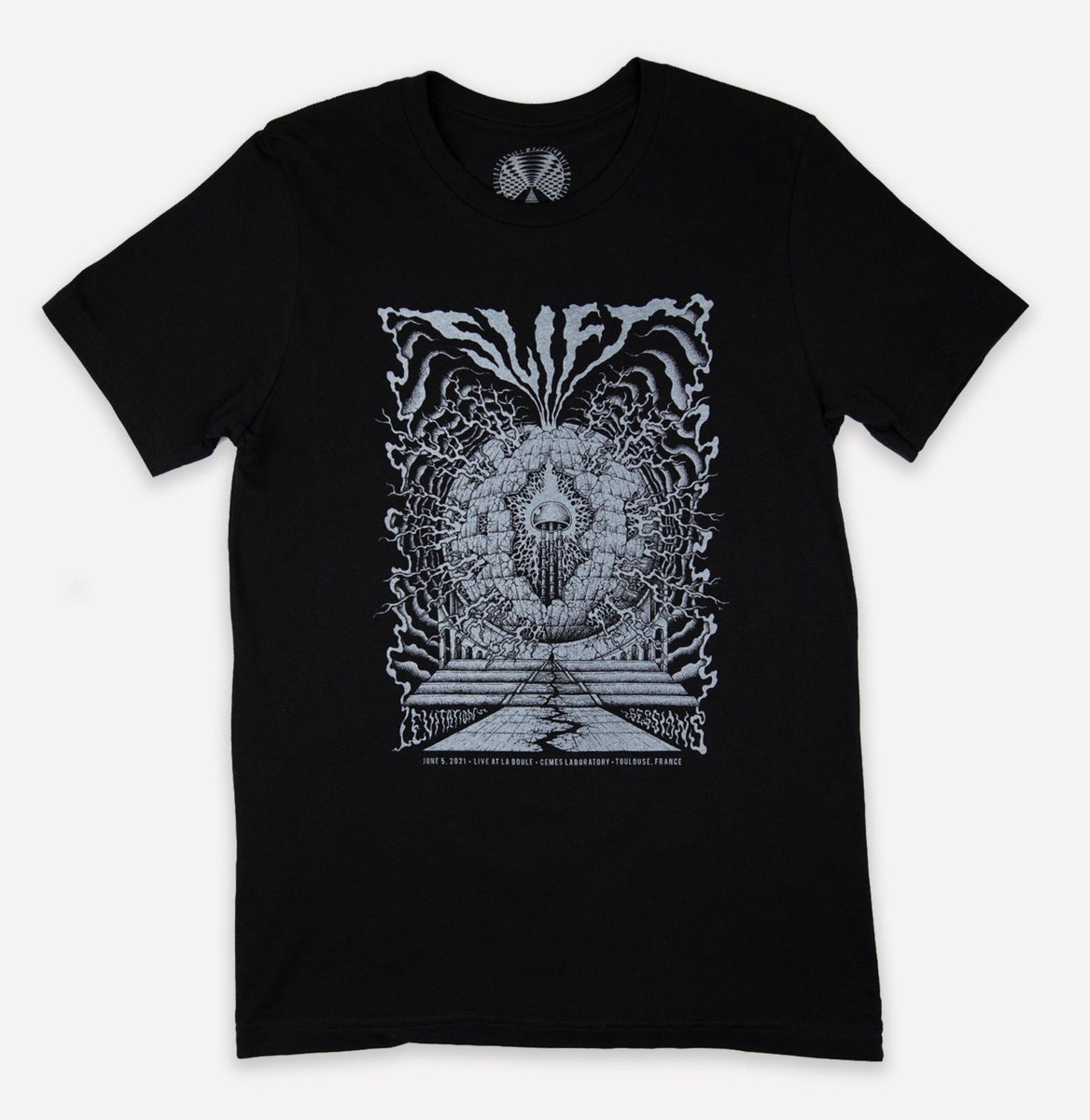 Big Silhouette Tshirts LAST PLEASURE白　Ｌ Big Silhouette Tshirts LAST PLEASURE（white） - 黒夢