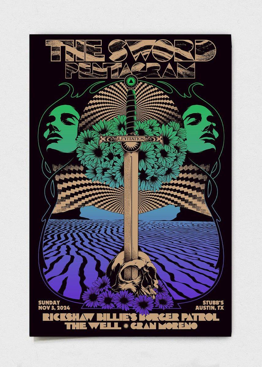 The Sword Poster by Simon Berndt – LEVITATION