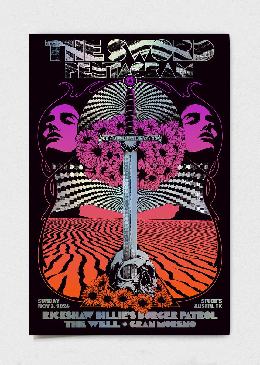The Sword Poster by Simon Berndt – LEVITATION