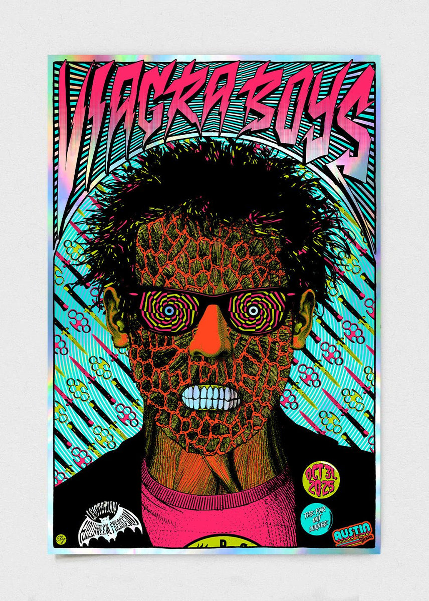 Viagra Boys Poster by Elzo Durt – LEVITATION