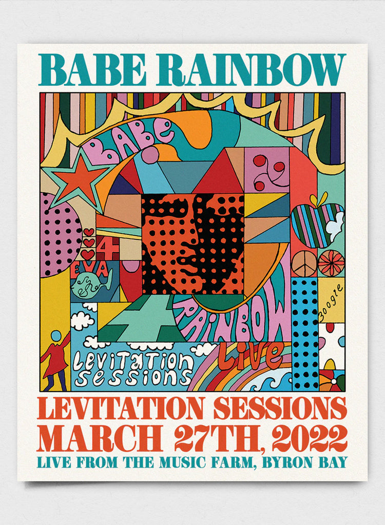 The Babe Rainbow - SIGNED POSTER