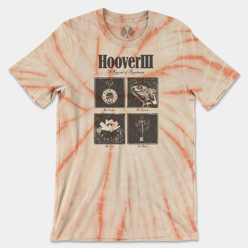 Hooveriii 'A Round Of Applause' Tie Dye T-Shirt