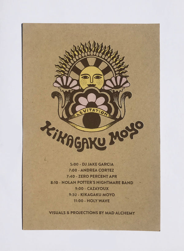 Kikagaku Moyo - Sept 17, 2022 - Handbills