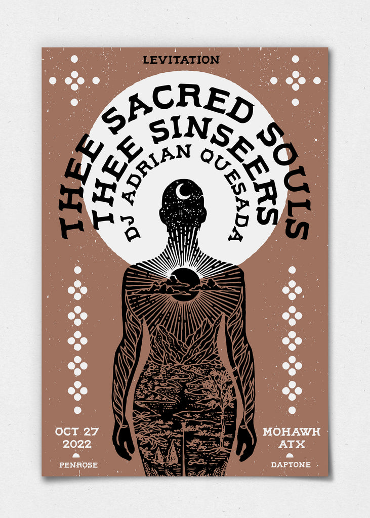 Thee Sacred Souls Poster by Real Fun Wow