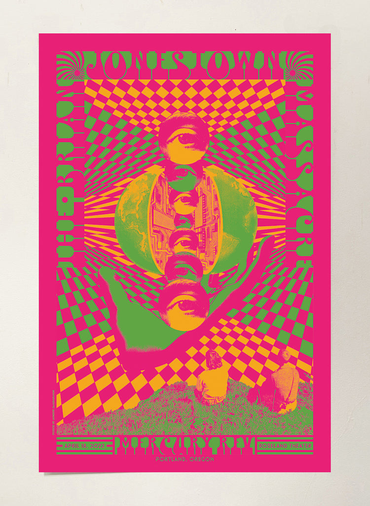 BJM - April 18 poster by Andrew McGranahan