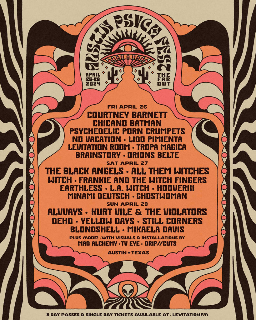 AUSTIN PSYCH FEST 2024: LINEUP RELEASED!