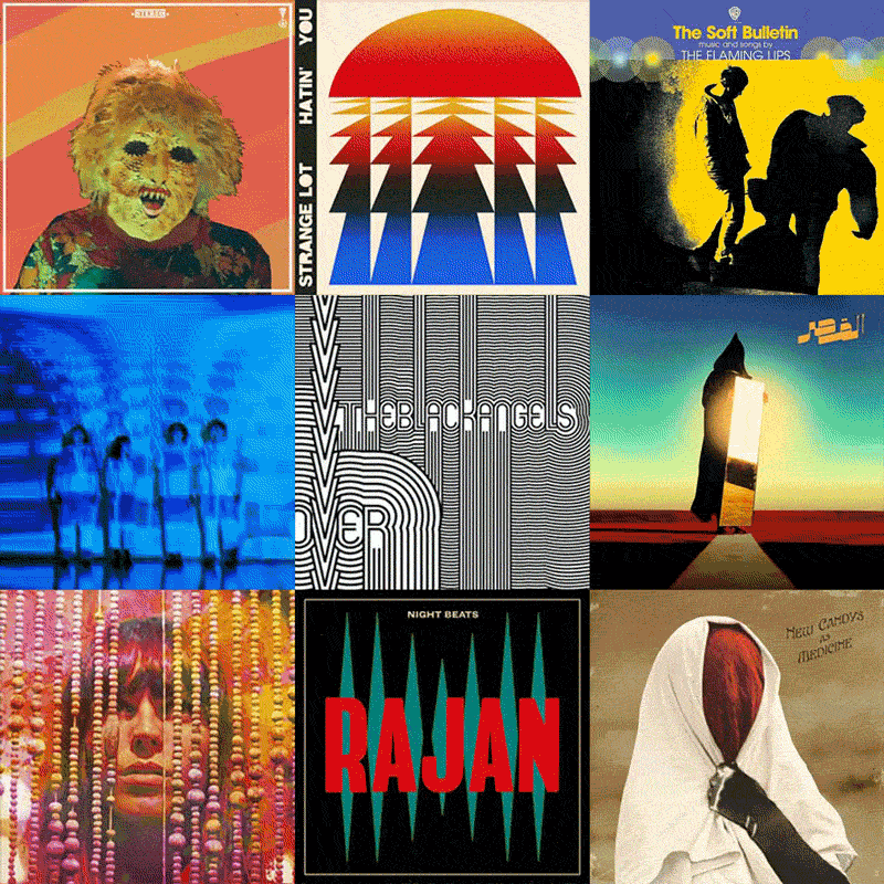 Austin Psych Fest 2026 Playlist