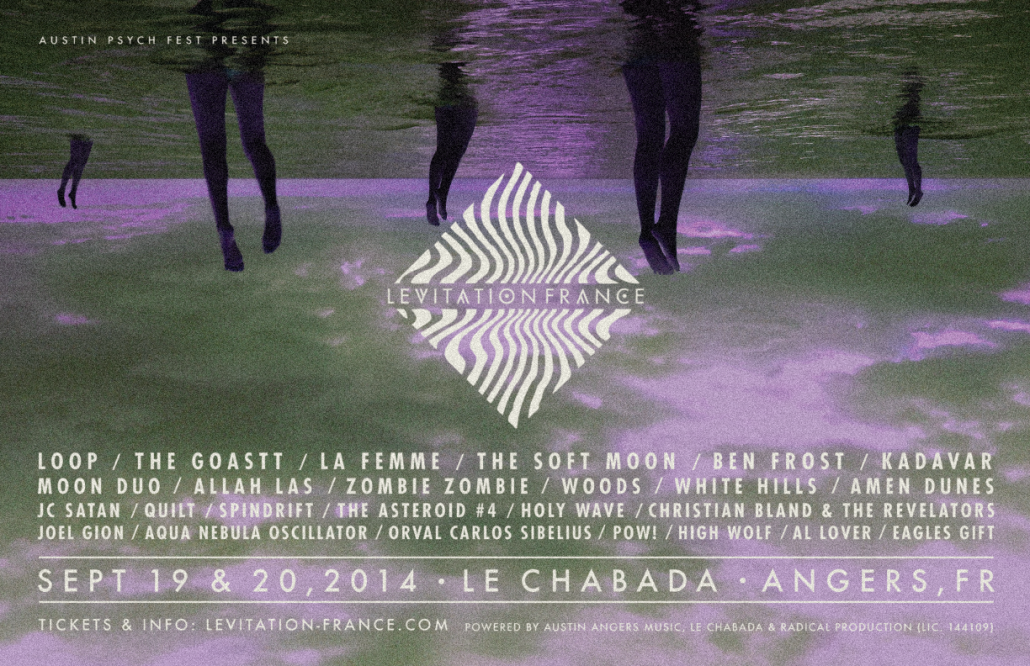 LEVITATION FRANCE – LINEUP ADDITIONS & DAY TICKETS