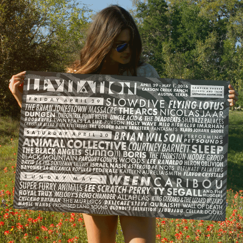 Levitation Schedule Released + Lineup Additions