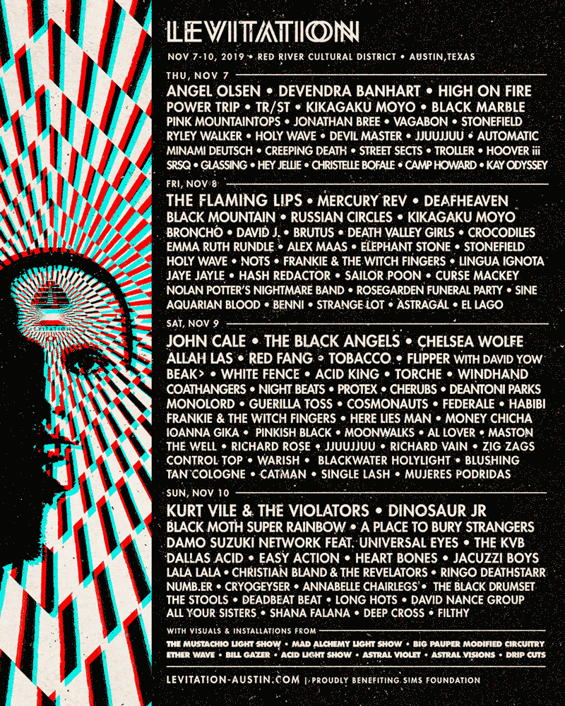 LEVITATION 2019 SET TIMES, FINAL ADDITIONS AND FREE SHOWS HAVE BEEN RELEASED!!!!