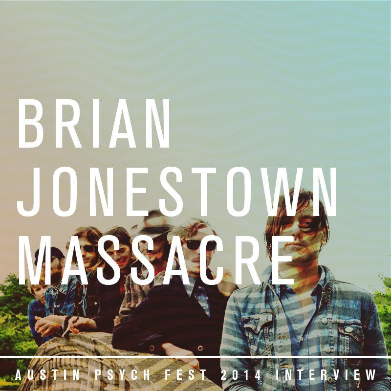 BRIAN JONESTOWN MASSACRE OFFICIAL APF 2014 INTERVIEW - LEVITATION