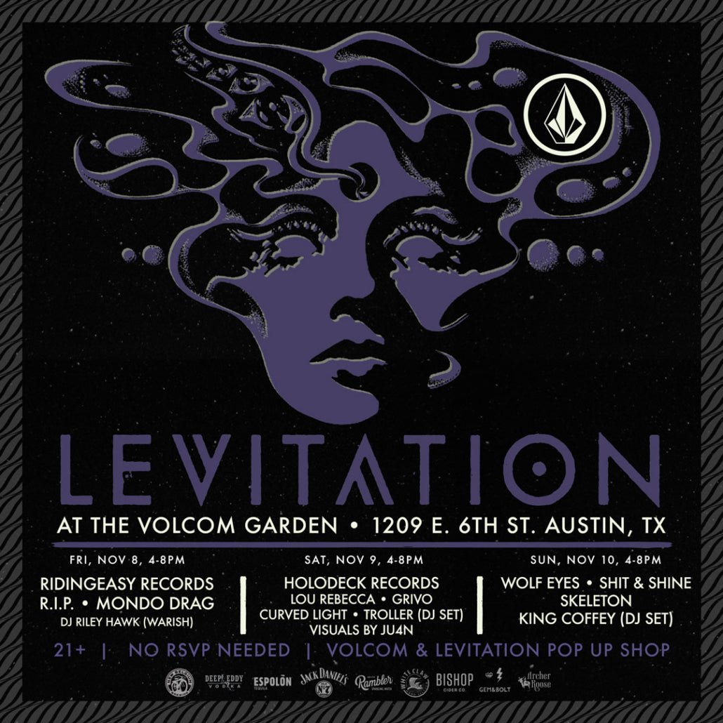 Free shows at Volcom Garden - LEVITATION