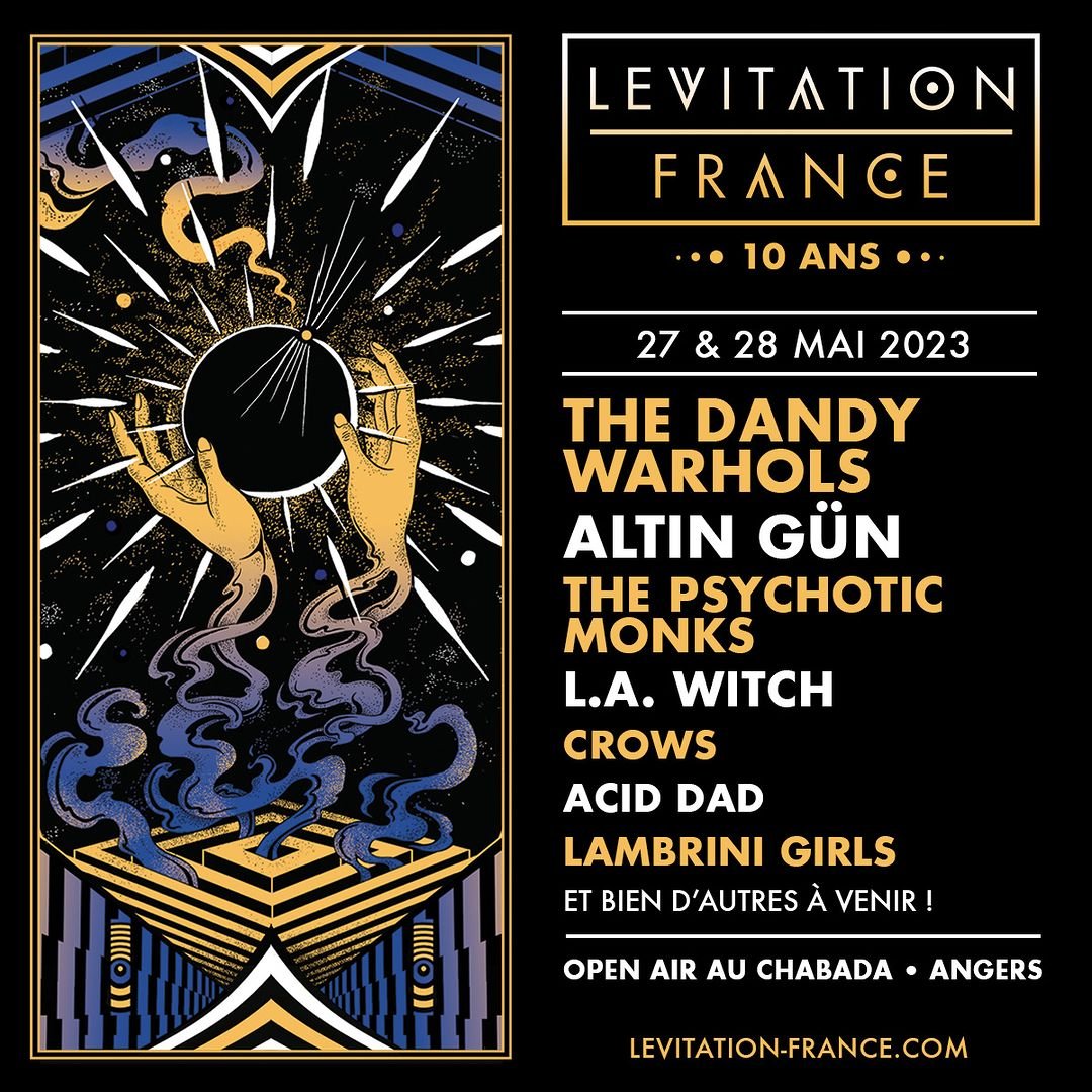 LEVITATION FRANCE 2023 : Lineup Announce + On Sale - LEVITATION