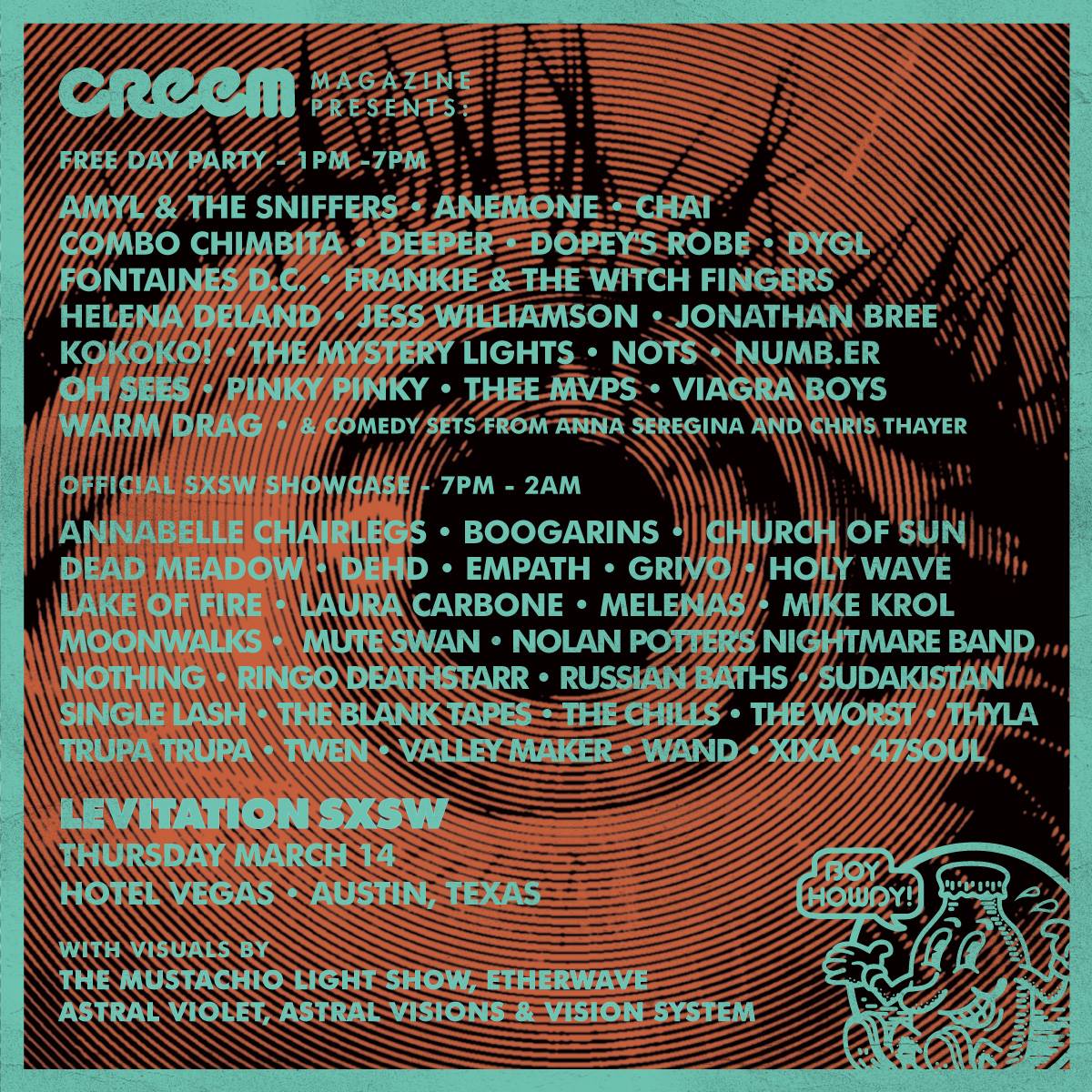 LEVITATION SXSW 2019 presented by Creem Magazine - LEVITATION