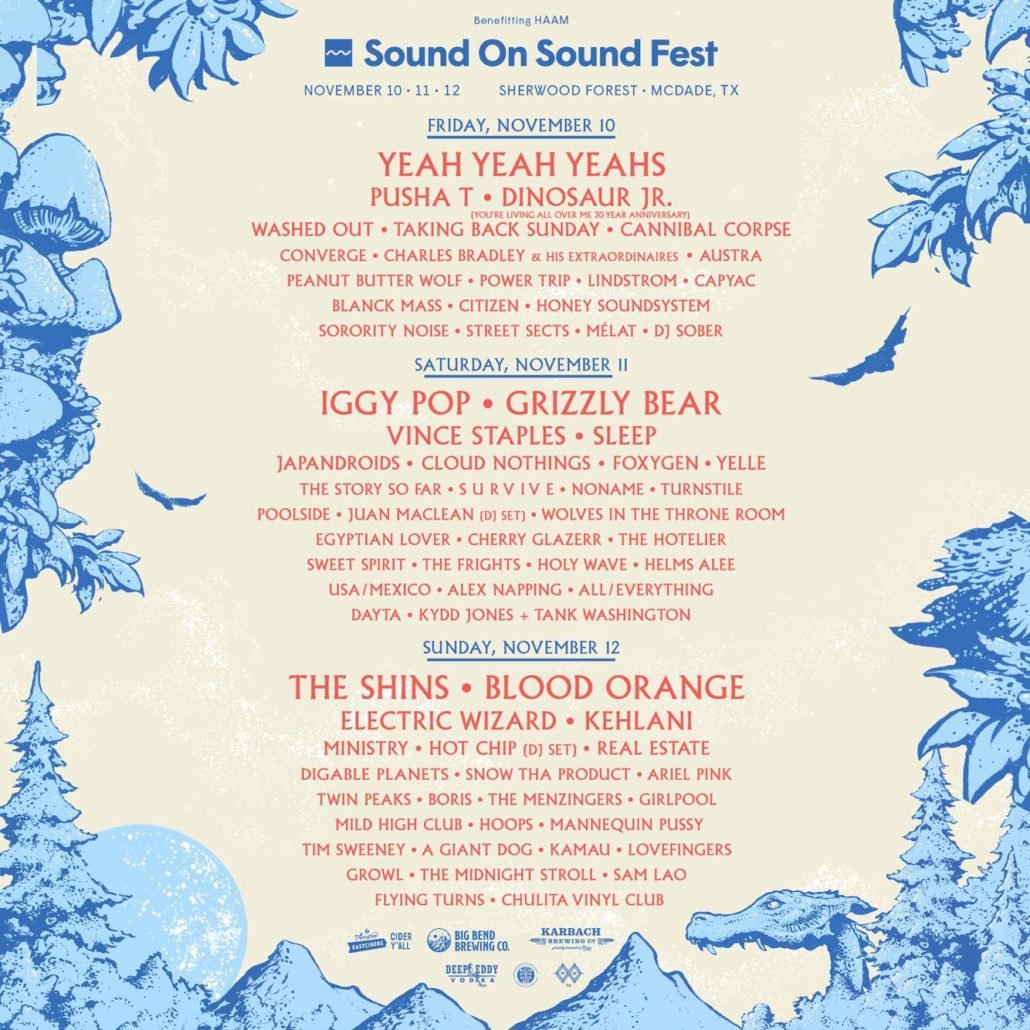 Sound on Sound Fest Daily Lineups + Single Day Passes – LEVITATION