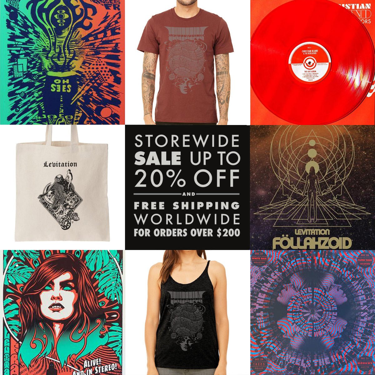 WINTER SALE: 20% OFF SALE + FREE SHIPPING - LEVITATION