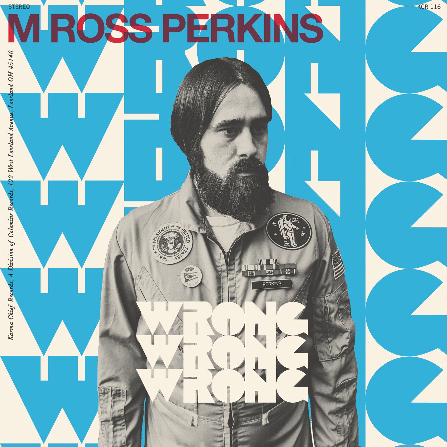 M Ross Perkins - Wrong Wrong Wrong (Red Vinyl)