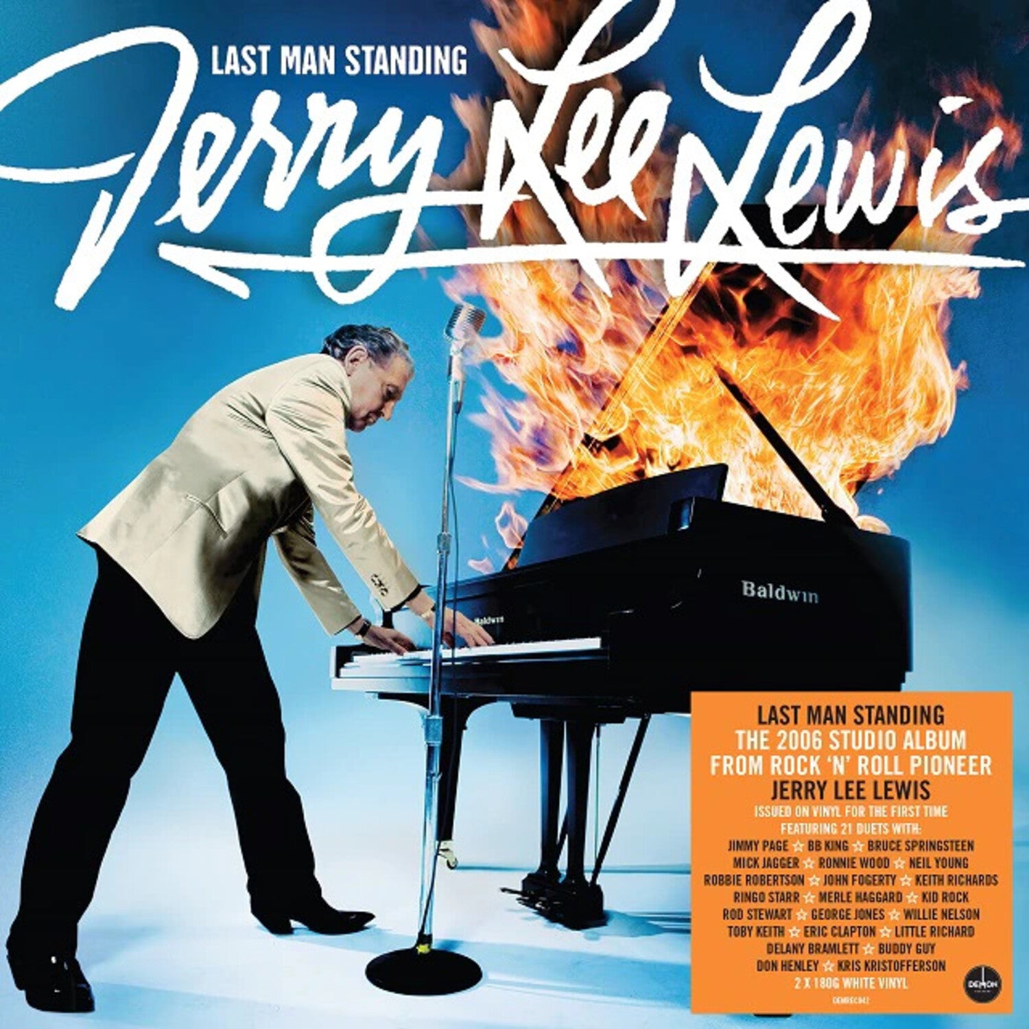 Jerry Lee Lewis - Last Man Standing (White Vinyl)