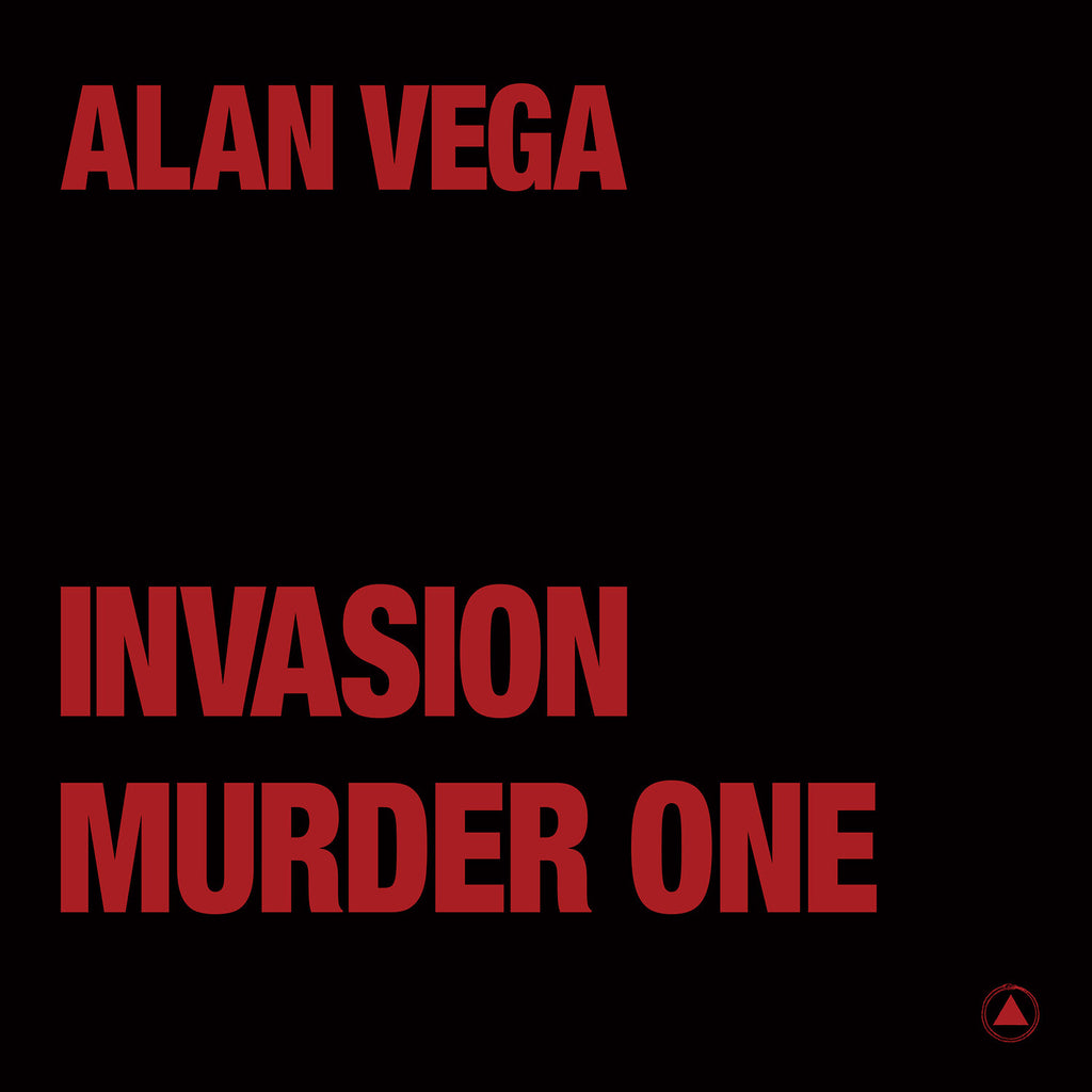 Alan Vega - Invasion / Murder One (Transparent Red) (Red Vinyl)