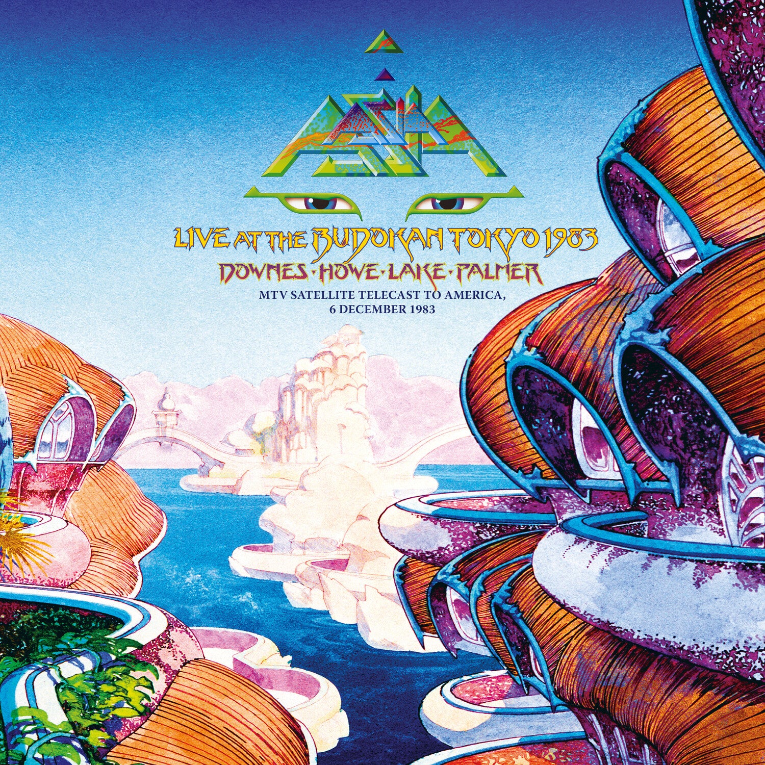 Asia In Asia - Live at the Budokan Tokyo 1983 5xLP