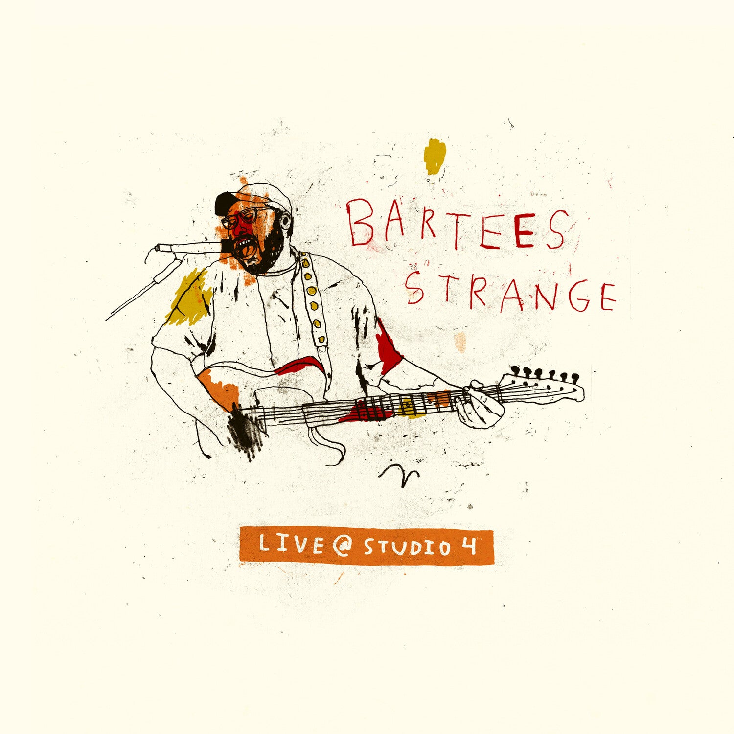 Bartees Strange - Live at Studio 4 - Orange Brown & Yellow Twist (Orange Vinyl)