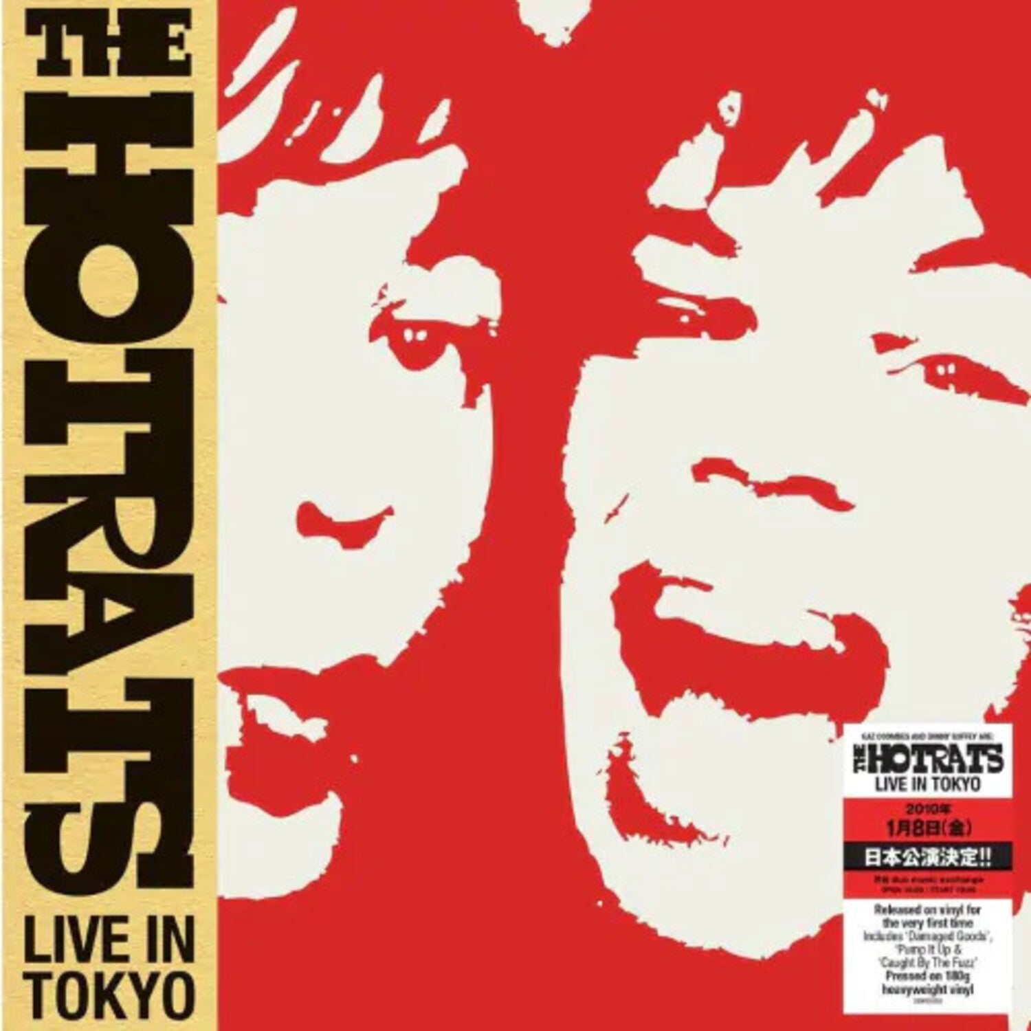 Hotrats - Live Turn Ons - 180 (Clear Vinyl)