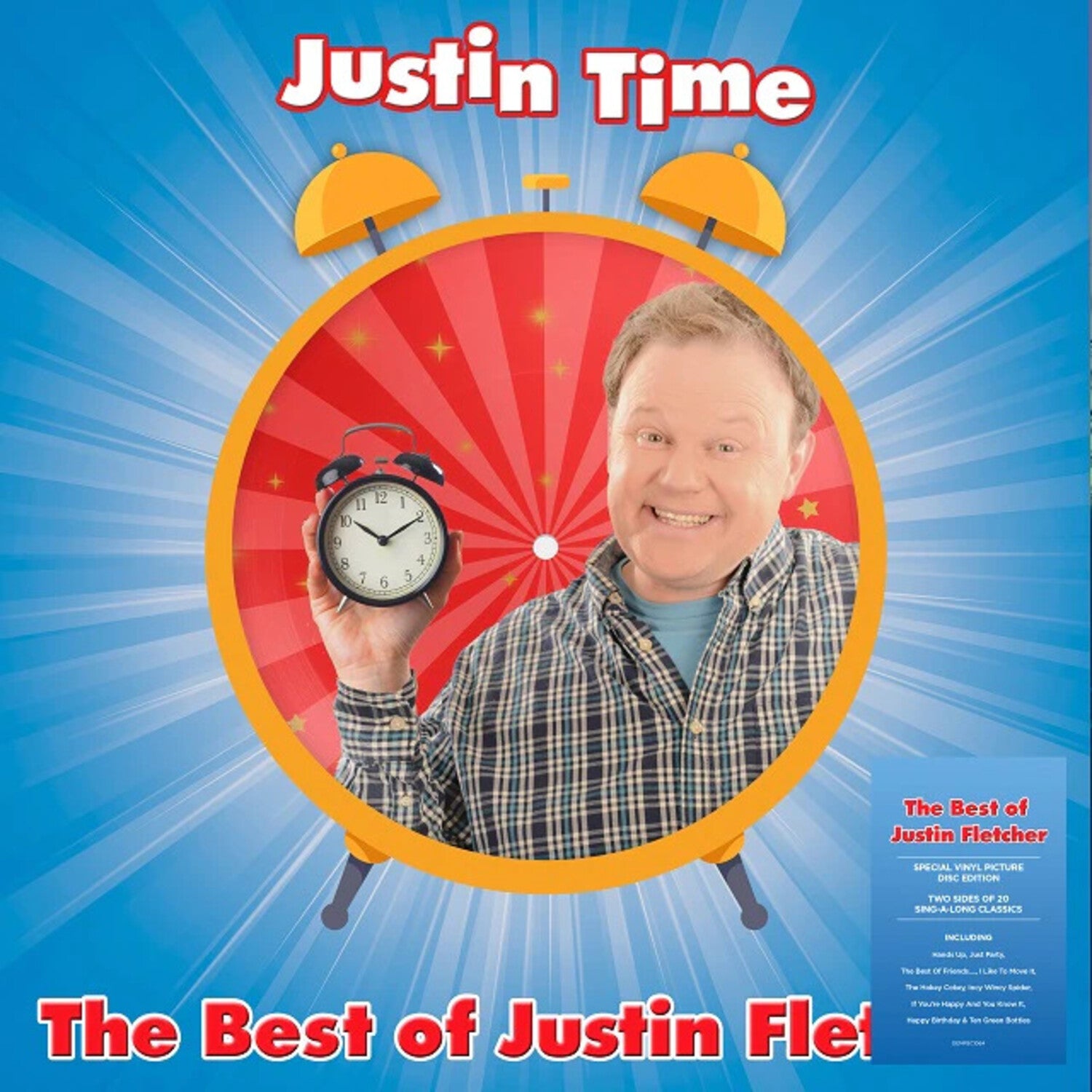 Justin Fletcher - Justin Time: the Best of - Picture Disc