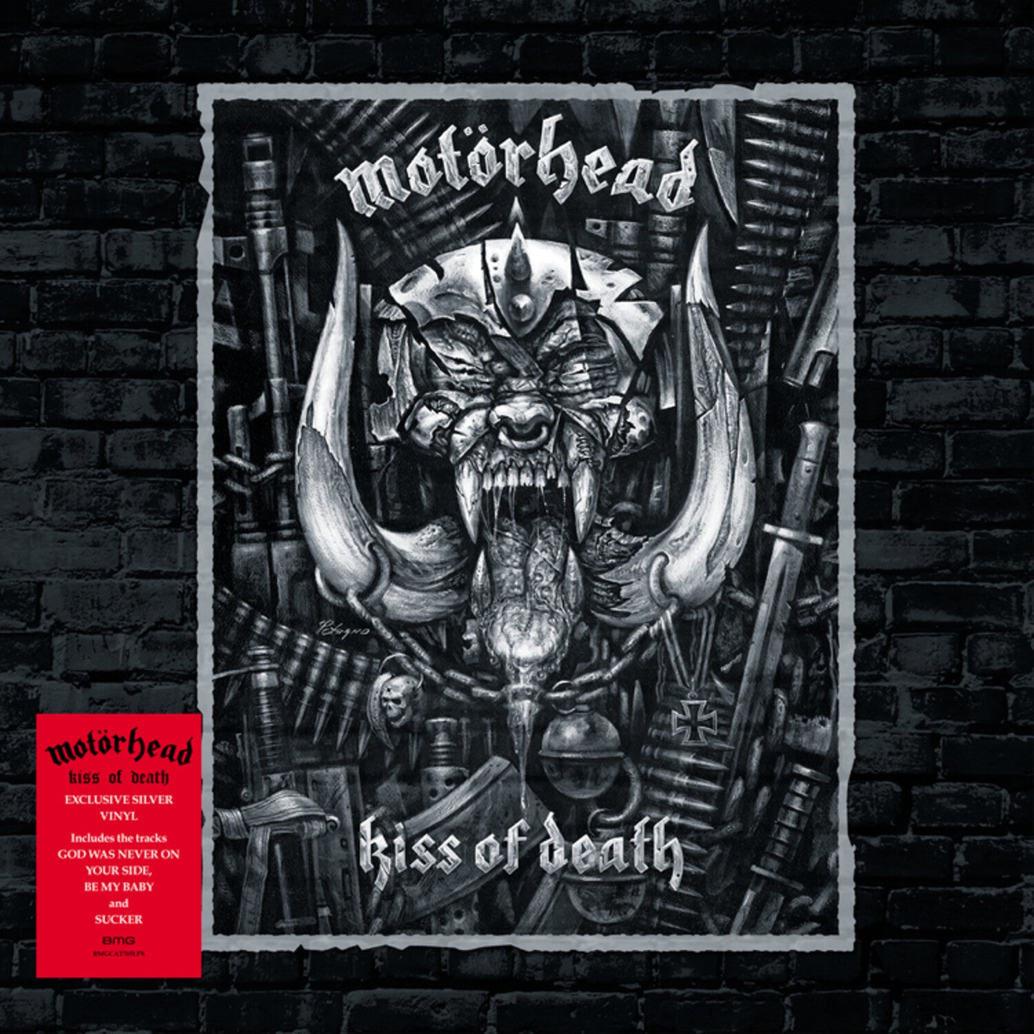 Motorhead - Kiss of Death (Silver Vinyl)