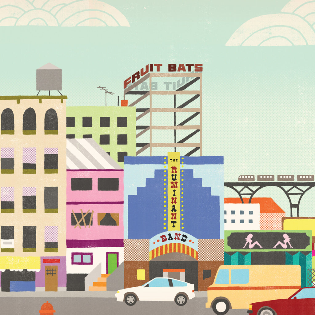 Fruit Bats - The Ruminant Band (Pink Vinyl)