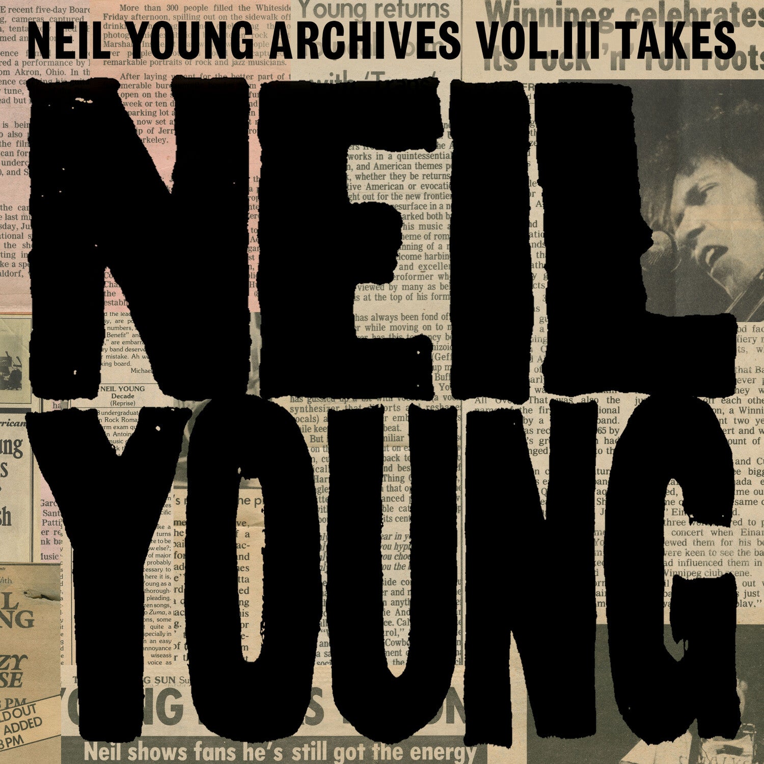 Neil Young Archives Vol. III Takes 2xLP